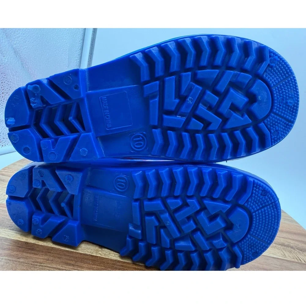 Paw Patrol Kids Rain Boots Size 10 and 2 Baseball Caps Hat Bundle  ‎ 0367
